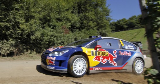 Kimi Raikkonen w WRC podczas sezonu 2010